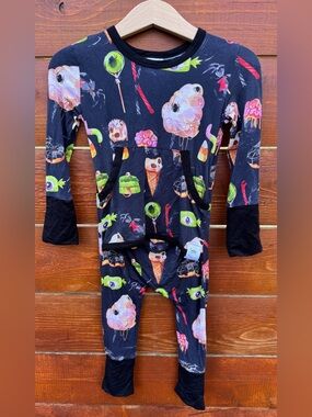 Ready Set Romper Adaptive clothing Halloween one piece 6-12 months front opening